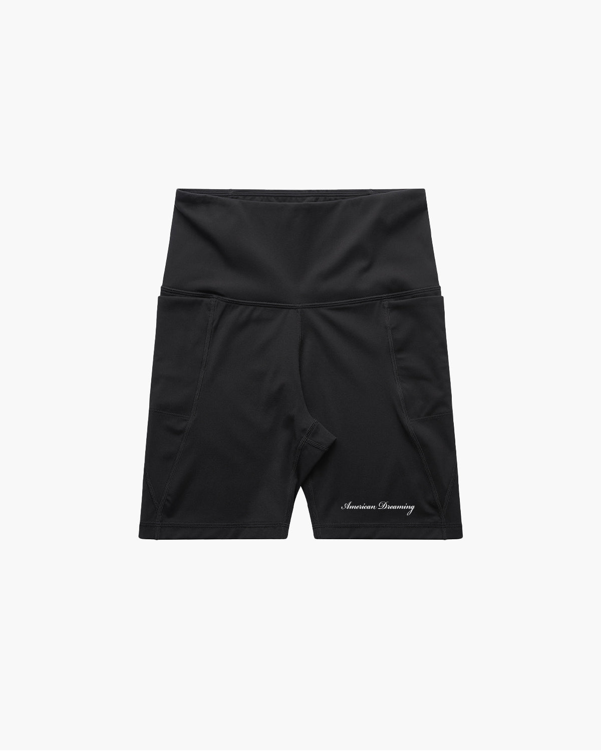 Biker Shorts - Black/White