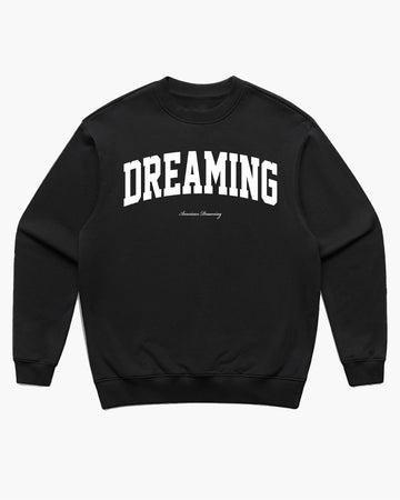 Dreaming Sweatshirt - Black/White