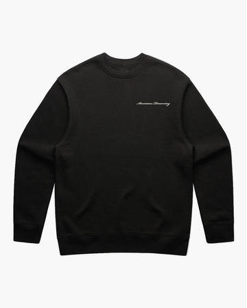 Signature Sweatshirt - Black/ECRU