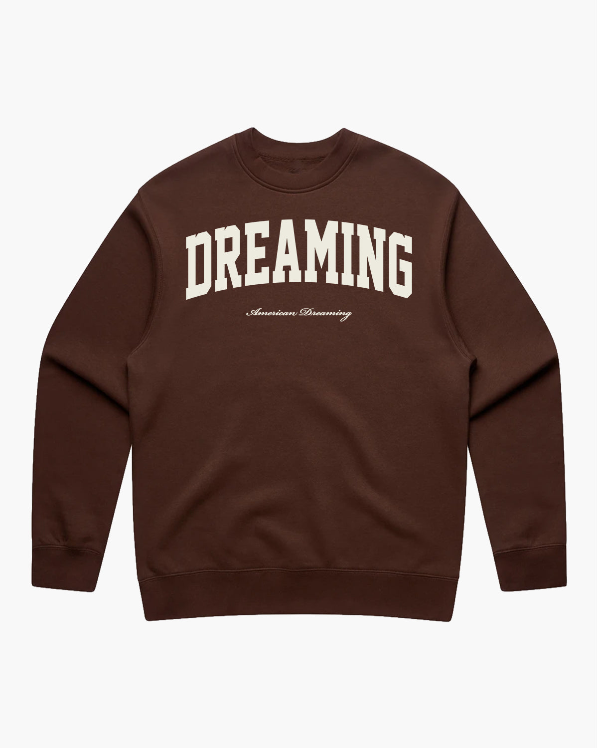 Dreaming Sweatshirt - Chestnut/ECRU