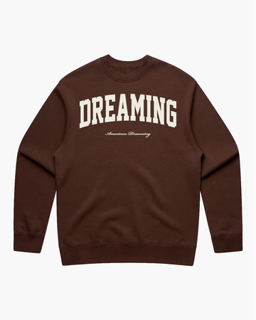 Dreaming Sweatshirt - Chestnut/ECRU