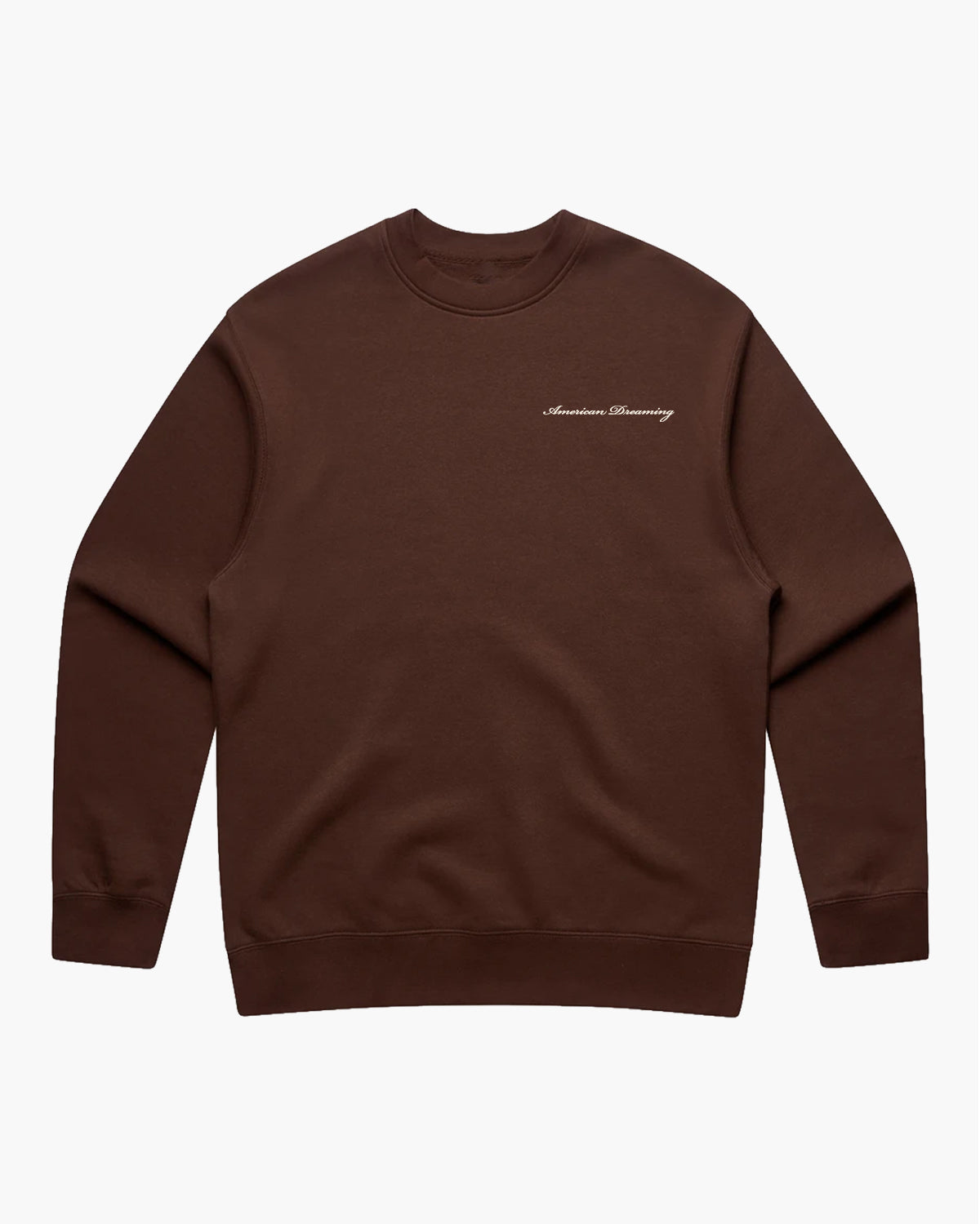 Signature Sweatshirt - Chestnut/ECRU