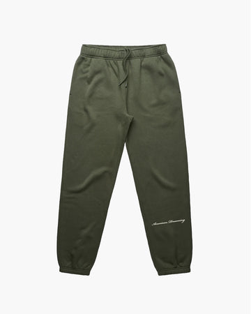 Signature Sweatpants - Cypress/ECRU