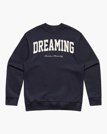 Dreaming Sweatshirt - Ink Blue/ECRU