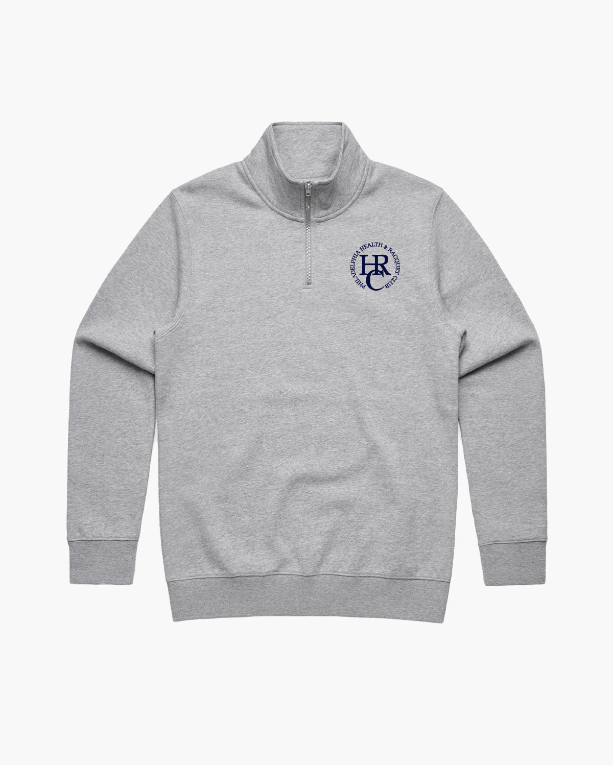 Philadelphia Health & Racquet Club Quarter Zip - Grey/Navy