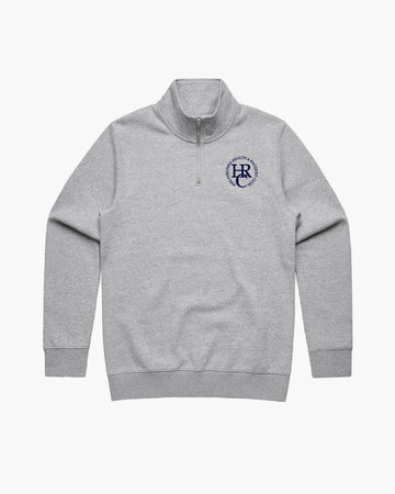 Philadelphia Health & Racquet Club Quarter Zip - Grey/Navy