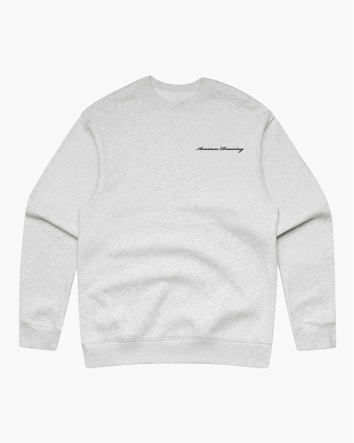 Signature Sweatshirt - White Heather/Black