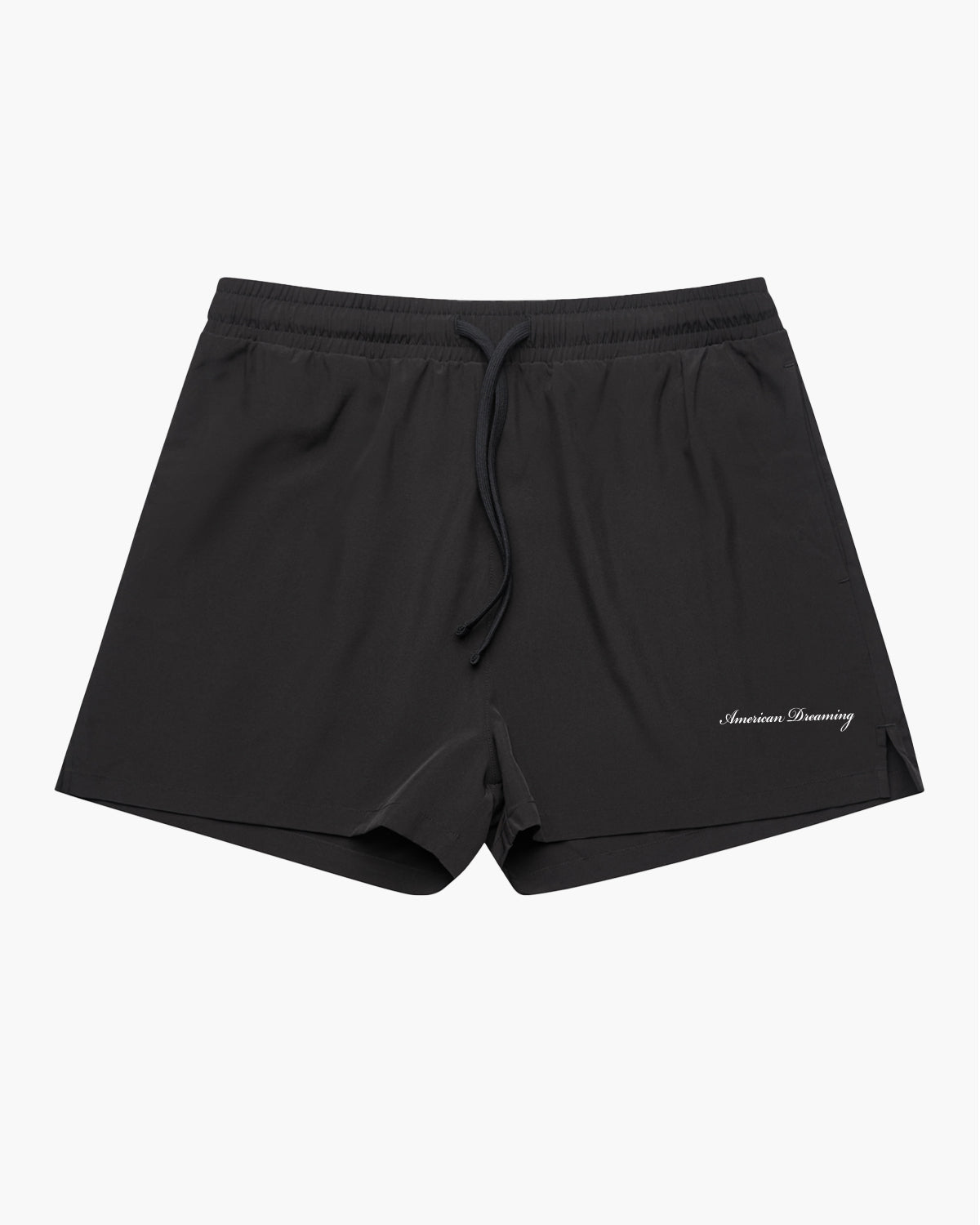 Women Active Shorts - Black/White